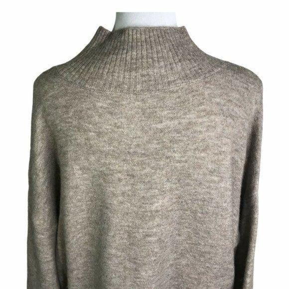 Vince Camuto Cabin Long Mutton Sleeve Mock Sweater - Picture 10 of 12